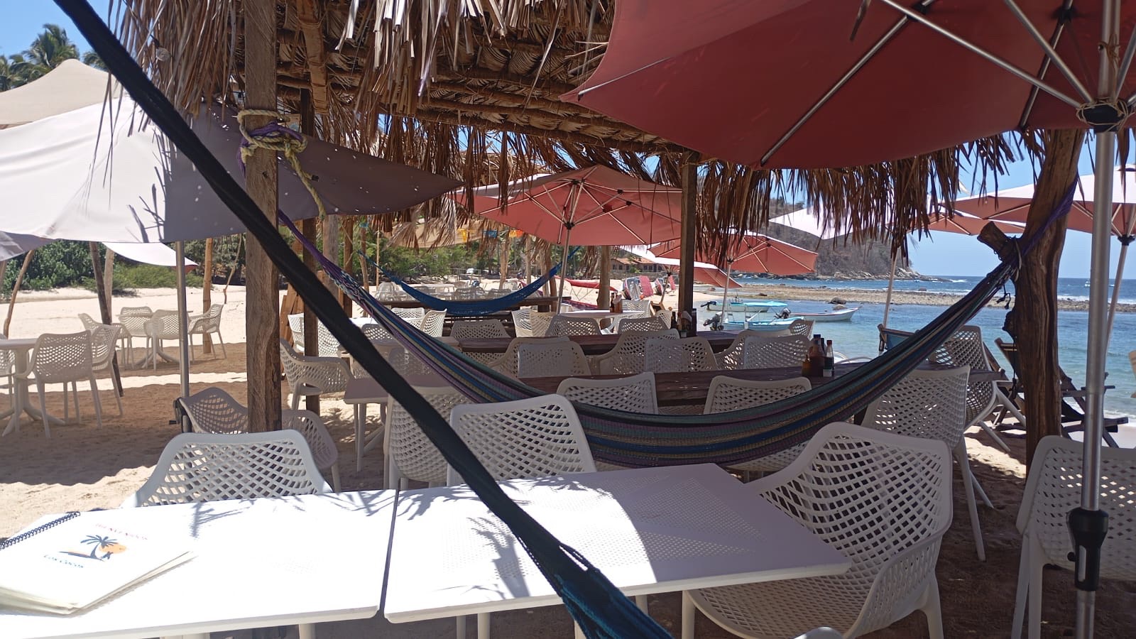 Restaurante con hamaca