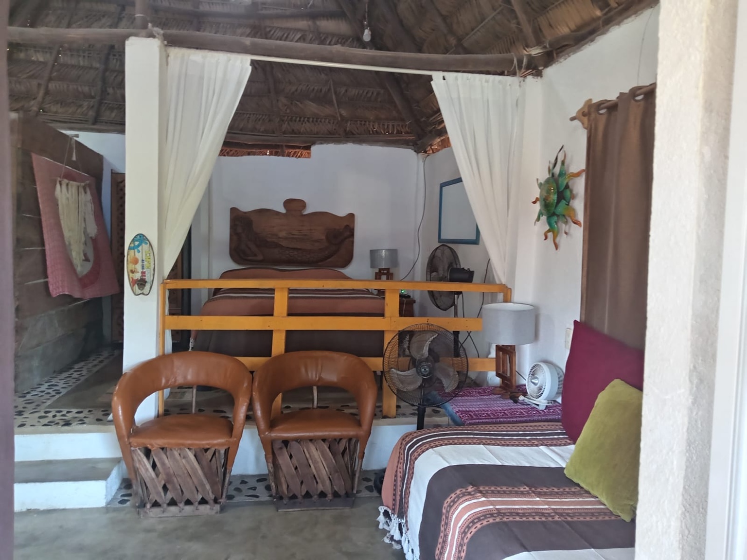 Área de descanso en la playa